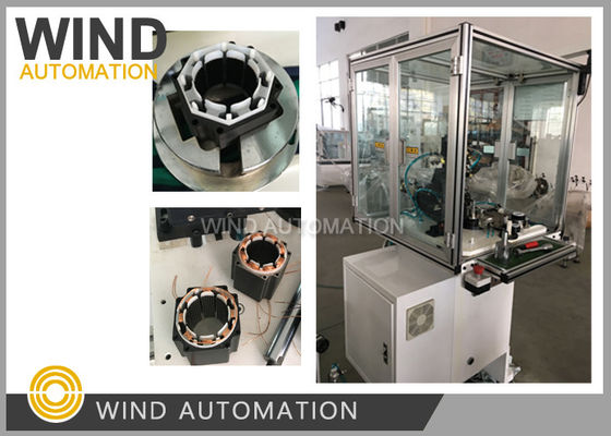 中国 8ポール BLDC ステップモーター ステーター ワイディングマシン 2本の針 サプライヤー